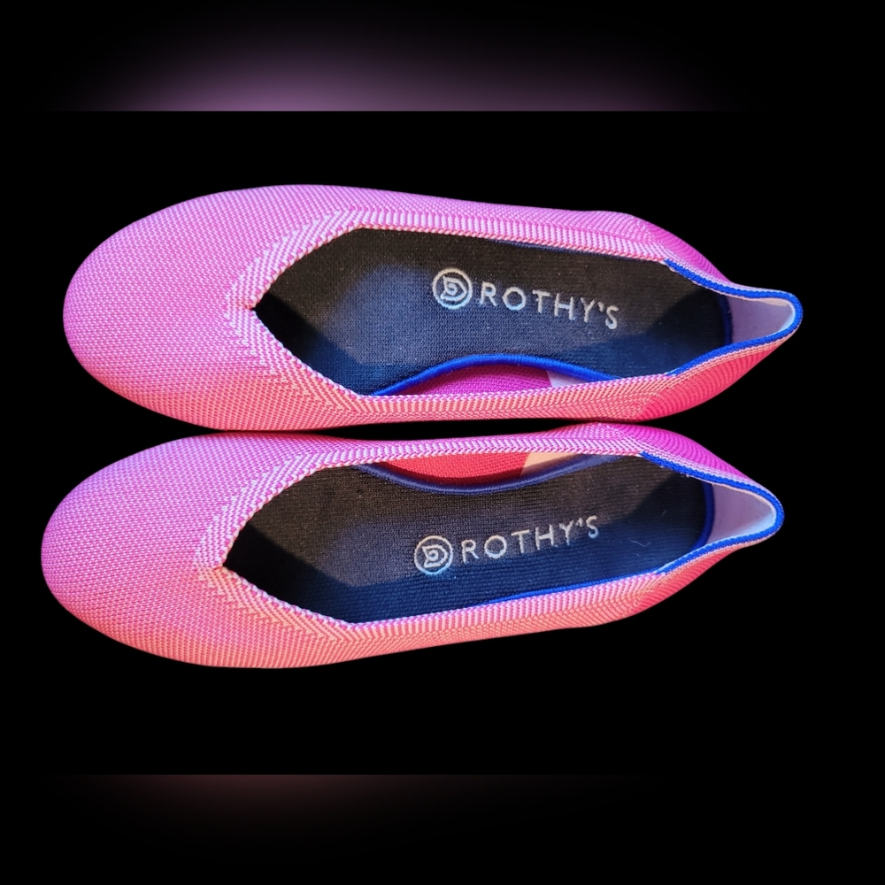 Rothy's pink flats size 8.5